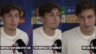 Victor lindelof interview after Man United defeat  Bayern vs Man United 43 [upl. by Nilrev]