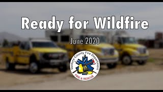 VCFD Ready for Wildfire 2020 [upl. by Nashoma]