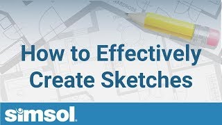 How to Effectively Create Sketches in Simsol Recorded Webinar [upl. by Dosh]