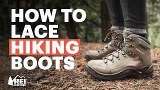 How to Lace Hiking Boots [upl. by Columbyne]