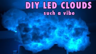 DIY LED CLOUDS  MAKE YOUR ROOM A VIBE 2020 [upl. by Allyce418]