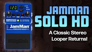 Digitechs New JamMan Solo HD The Looper Pedal Review [upl. by Eduino]