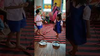 Bacche teji se ucchalte hue Sunita anganbadi education subscribe shorts viral [upl. by Awhsoj]