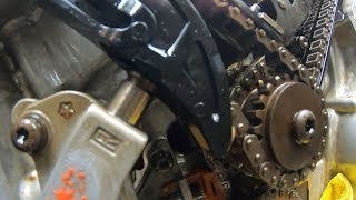 Jeep Wrangler 36 P0016 Timing chains replaced [upl. by Oirazan]