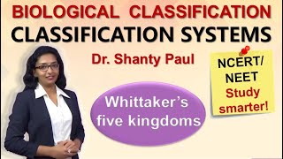 Whittakers five kingdoms  Biological classification lecture 1 [upl. by Popelka308]