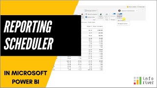 Reporting Scheduler in Microsoft Power BI [upl. by Siuqaj]