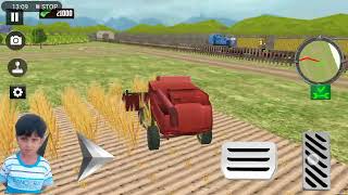 Kaddo paddo tractor sun forming amp indian tractor simulator  tractorsunforming [upl. by Dabbs]