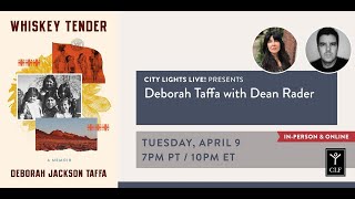 CITY LIGHTS LIVE Deborah Taffa in conversation with Dean Rader [upl. by Samuelson]