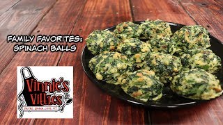 Spinach Balls  Family Favorites Series Episode 6 [upl. by Nyletak461]