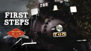 Steam Locomotives First Steps in 1979  Nickel Plate Road no 765 [upl. by Sauers]