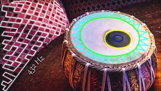 Relaxing Hang Drum amp Tabla Music  Yoga  432 Hz  ♬023 [upl. by Sivia653]