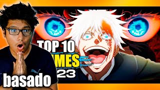 KALA BASADO 🗿  LOS 10 MEJORES ANIMES DEL AÑO 2023 REACCIÓN [upl. by Terese]