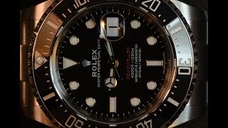 Rolex SeaDweller 126600 SD43 Review  on 65quot wrist [upl. by Zaob]