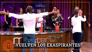 ¡NO PODÍAN FALTAR Vuelven los exaspirantes para la gran final  MasterChef Celebrity 4 [upl. by Dulla]