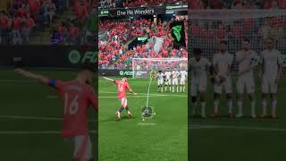 Trivela Free Kick Tutorial🔥🥶 eafc25 fc25 fifa fifa25 manchesterunited [upl. by Joby]