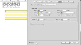 How to Create Tables in Adobe InDesign CC [upl. by Eniale130]