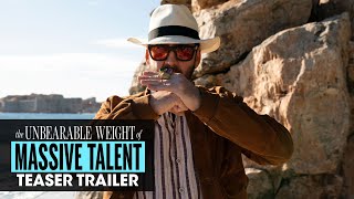 The Unbearable Weight of Massive Talent 2022 Movie Official Teaser Trailer – Nicolas Cage [upl. by Eatnoed]