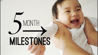 5 Month Old Baby Developmental Milestones  Personality [upl. by Deaner217]