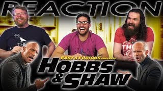 Hobbs amp Shaw Official Trailer REACTION [upl. by Lucien525]