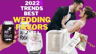 The Ultimate Newest BEST WEDDING FAVORS of 2022 Trends  New wedding favors gifts lists  Part 1 [upl. by Casta]