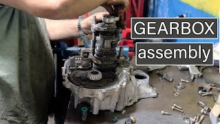 Assembly Gearbox [upl. by Nomzzaj]