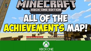 Minecraft Xbox One Get Every Achievement  All the Achievements Modded Map W Download [upl. by Sundstrom]