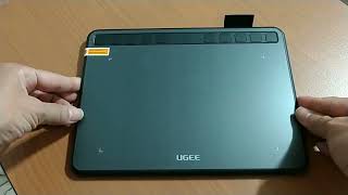 ugee s640w pen tablet unboxing [upl. by Alded715]