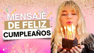 Feliz Cumpleanos Frase  shorts shortvideo [upl. by Charlena]