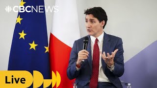 Trudeau holds press conference in Brussels [upl. by Maurer804]