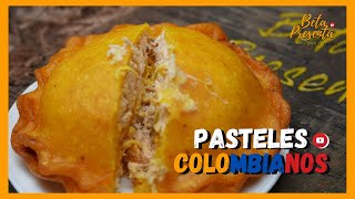 COMO hacer PASTEL de POLLO COLOMBIANO 🍗 PASTELES en AIRFRYER [upl. by Cassaundra97]