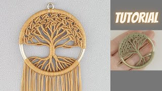 Tree of Life  Macrame easy tutorial  Macrame  PART I [upl. by Efthim431]