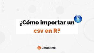 Como importar un csv en R [upl. by Urdna]