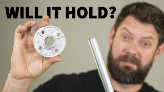 How To Make A Flange For EMT Conduit [upl. by Anuahsed520]