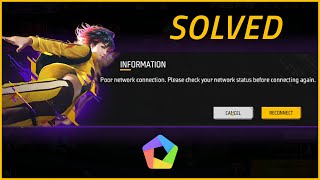 Free Fire Poor Network Connection Error Solution 2023 [upl. by Adiene]