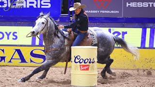 NFR BARREL RACING 2023 ROUND 3 [upl. by Nimesay]