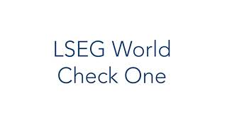 Incorporate LSEG World Check One into Your TPRM Program  ProcessUnity LSEG Connector [upl. by Aicirtap134]