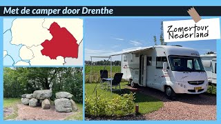 161 Camper zomertour  Drenthe  Camperplaats Orvelterblok [upl. by Weintrob]