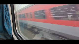 Indrayani express Crossing Kakinada Superfast at Talegaon Outer [upl. by Nylirek]