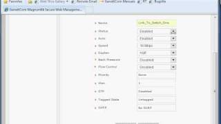 GarrettCom Changing Switch Port Settings [upl. by Greenman]