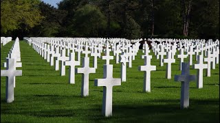 Normandy Invasion Omaha Beach and Cemetery [upl. by Alidia]