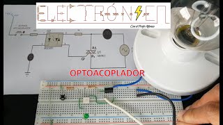 OPTOACOPLADOR – FUNCIONAMIENTO TIPOS SIMULACIÓN E IMPLEMENTACIÓN [upl. by Acirretahs]