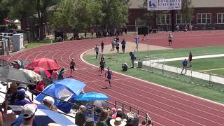 Cedaredge High Schools CO Hunter Jordan wins the 2021 2A WSL 200 meter dash [upl. by Harland203]