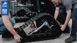 Demo installation of Camso X4S on a CanAm Outlander ATV [upl. by Tivad]