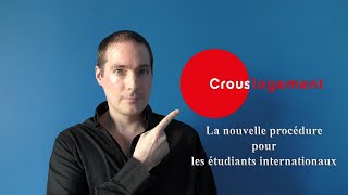 Logement au CROUS  La nouvelle procédure pour les étudiants internationaux [upl. by Manolo]