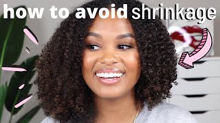 lets talk about shrinkage how to stretch your curls [upl. by Dov]