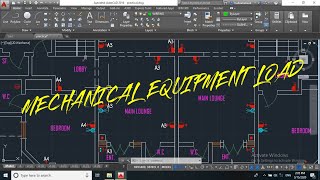 AUTOCAD MEP TRAINING 22 ELECTRICAL LOAD DISTRIBUTION 22 [upl. by Sander]