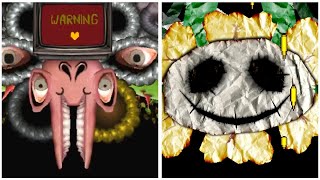 Undertale Yellow Flowey VS Omega Flowey [upl. by Acassej]