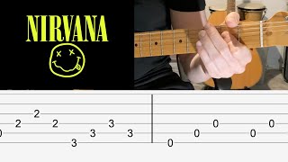 Nirvana heart shaped box guitar tutorial [upl. by Nikolaus]