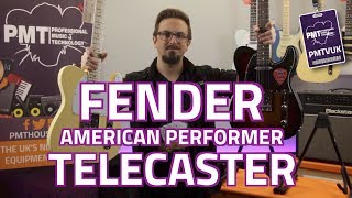 Fender American Performer Telecaster Vs American SpecialWhats Changed [upl. by Leamse]