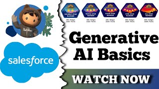 Generative AI Basics  Salesforce Trailhead  Quiz Solutions [upl. by Pigeon713]